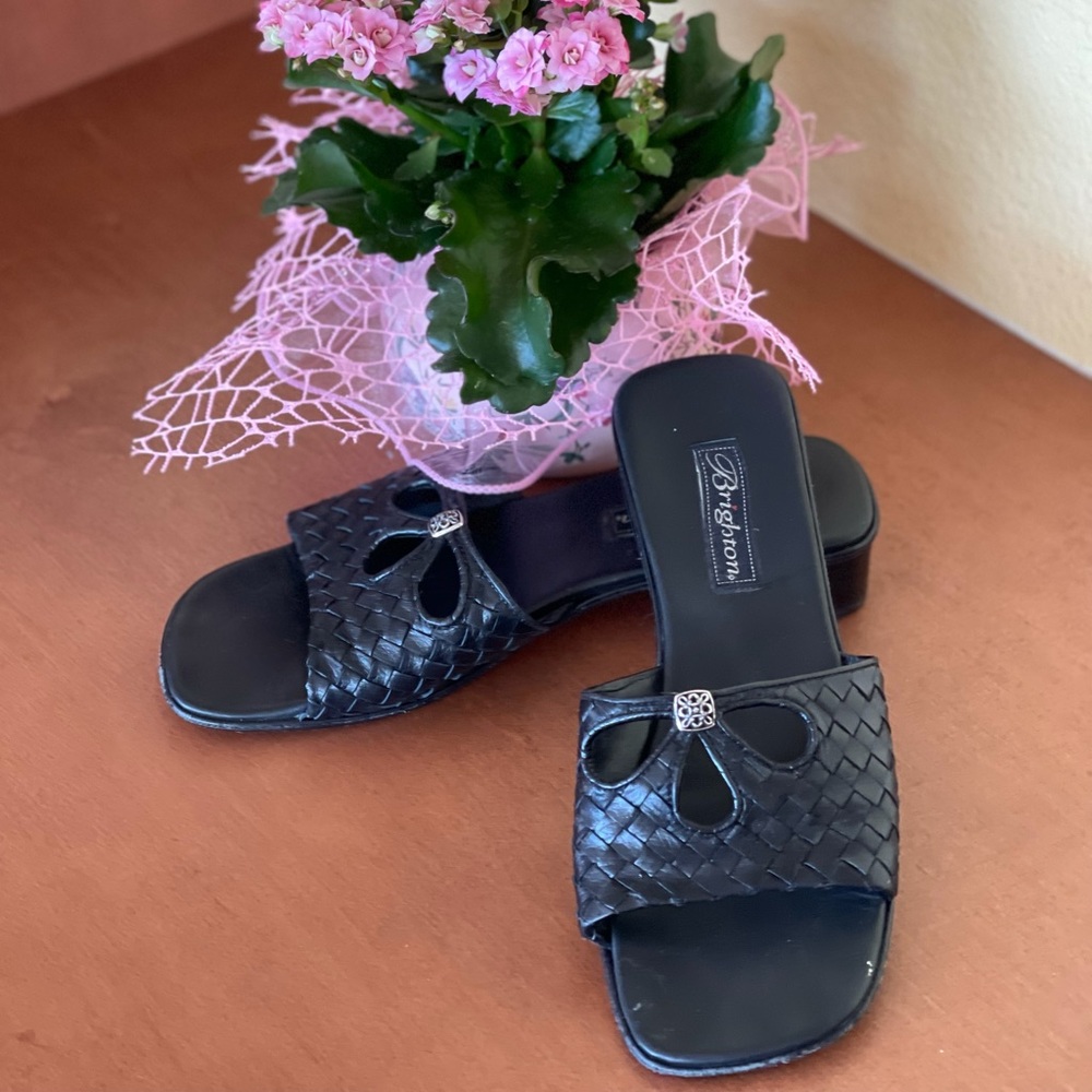 Brighton Rhoda Sandal / Slip on Black Size 9
